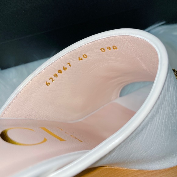 Gucci horsebeit Granada platform slides - Picture 5 of 11